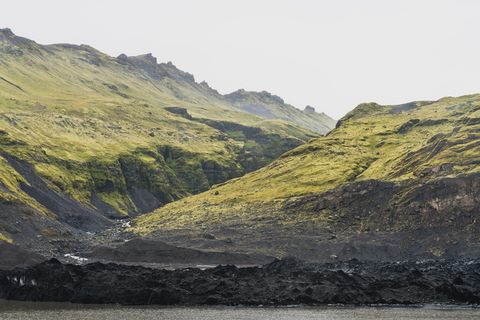 冰岛, fjaðrárgljúfur, 峡谷, 索尼, 山, a7rii, a7r, 自然