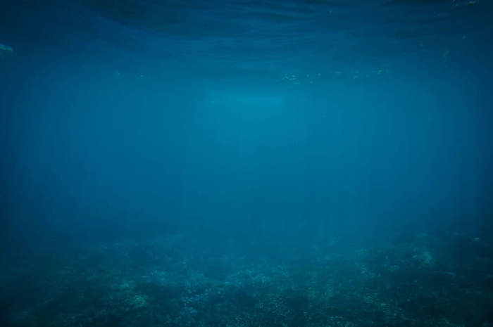 蓝色的海洋，蓝色的海洋，水下，海洋，自然，背景，没有人