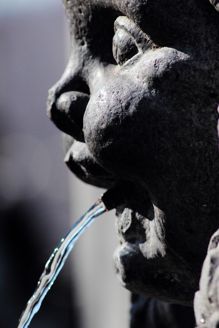 都灵、丰塔纳、索菲里诺广场，聚焦前景、特写、雕塑、艺术和工艺、表现