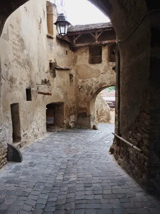 罗马尼亚，sighișoara，塔楼，通道，建筑，建筑结构，建筑外观，建筑
