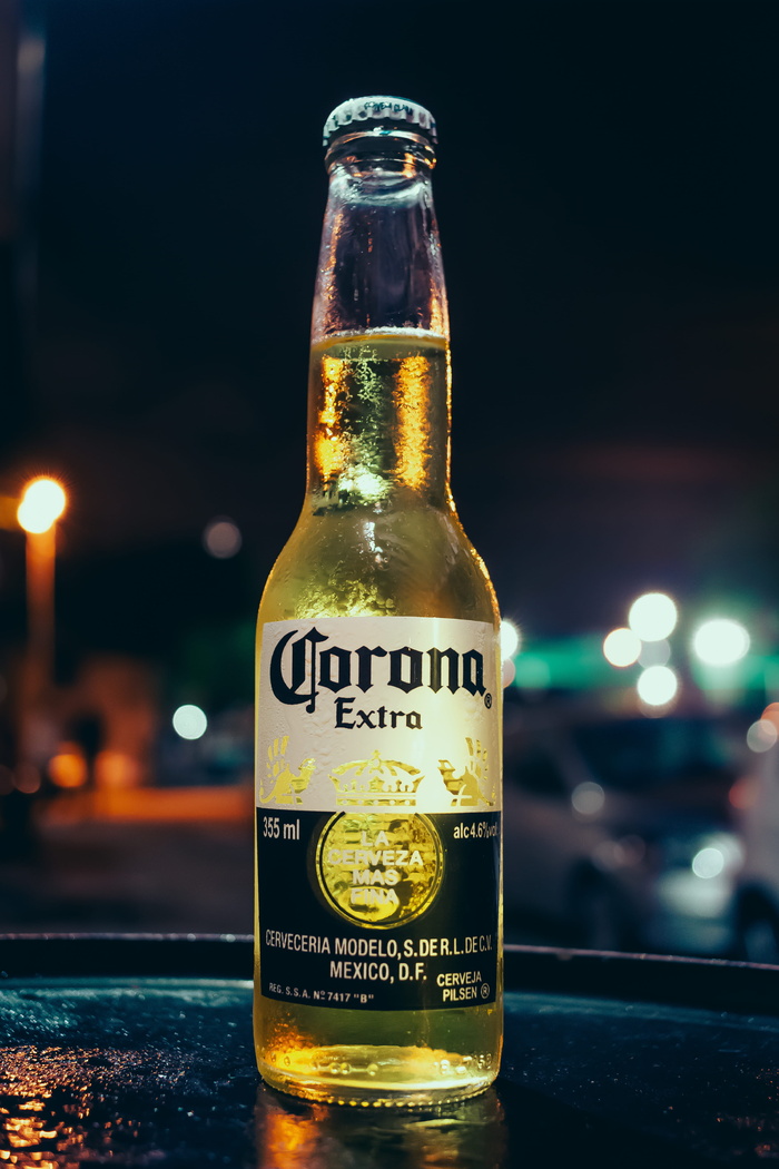 科罗纳额外啤酒瓶