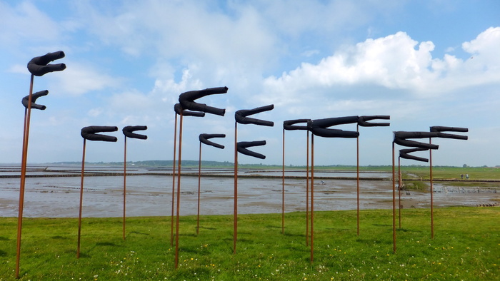 风，海岸，自然，波罗的海，天空，天气，暴风雨，裤子