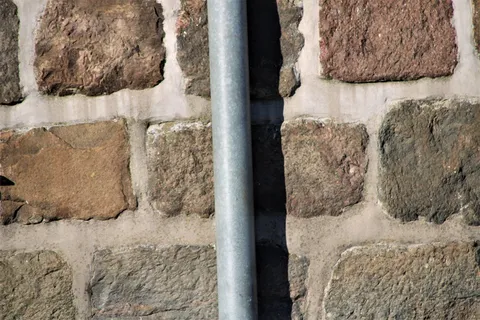 墙、砖、道路、走道、扶手、栏杆、岩石、路面