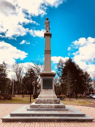 建筑，天空，旅行，纪念碑，塔，乔治华盛顿，特拉华州，十字路口