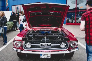 汽车, 车辆, 显示, 展览, 野马, 经典, oldtimer, 铬