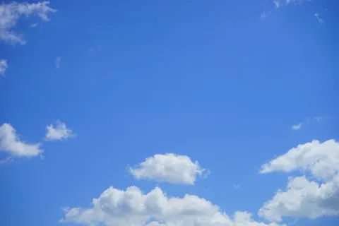 夏天的云，天空，云，白色，蓝色，夏日，云天，云景