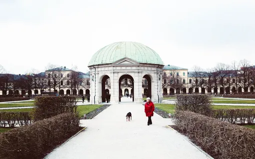 德国，慕尼黑，最小，建筑，建筑，结构，城市景观，透视