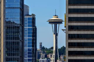 西雅图，塔，建筑，建筑外部，建筑结构，建筑，办公楼外部，城市