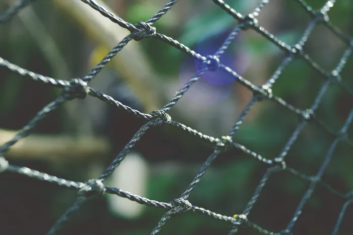 灯光、图案、纹理、栅栏、障碍、bokeh、笼子、特写