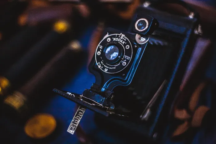 相机, 黑暗, 年份, 技术, 模拟, 模糊, 经典, 特写