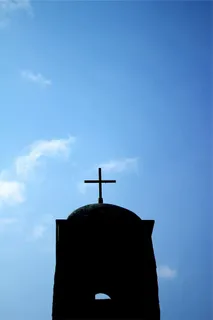 剪影、十字架、白天、照片、大教堂、宗教、蓝色、天空 剪影、十字架、白天、照片、大教堂、宗教、蓝色、天空