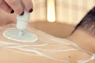 物理疗法，热疗，tecartheraphy，cim，电容性，菜鸟图库，成人，一人