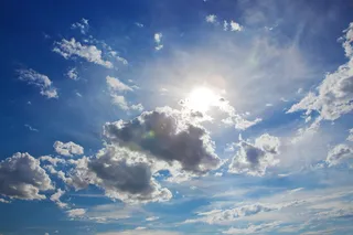 太阳，天空，云，蓝色，天空，多云，晴朗，天堂