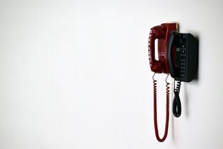 连接，技术，隔离，塑料，电话，设备，复古，固定电话