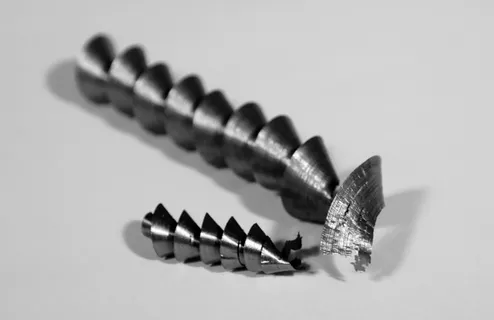 铁、钻孔、螺旋、废料、切屑、工业、金属屑、钢