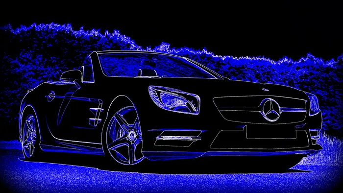 梅赛德斯-奔驰，汽车，运输，蓝色，汽车，汽车，梅赛德斯，奔驰