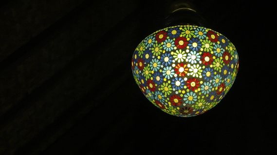 采购产品枝形吊灯，凹痕，西爪哇，灯，古董，花，照明，照明设备