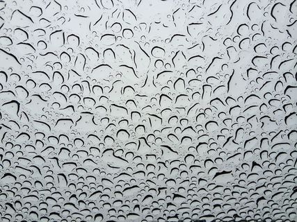 雨，窗户，雨滴，玻璃，表面，透明，水滴，全框