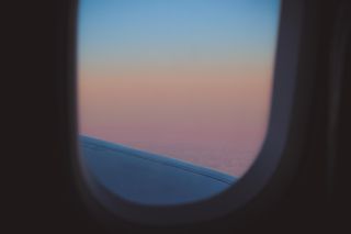 商用飞机海景窗口