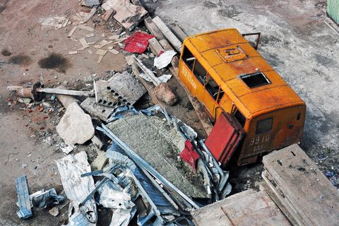 背景、破损、总线、混乱、构造、损坏、腐烂、退化