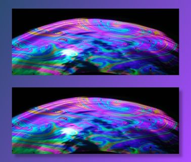 肥皂泡，彩色，彩色，彩虹色，法本弗洛，反射，昆特邦特，表面