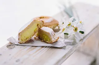 迷你蛋挞配香草布丁