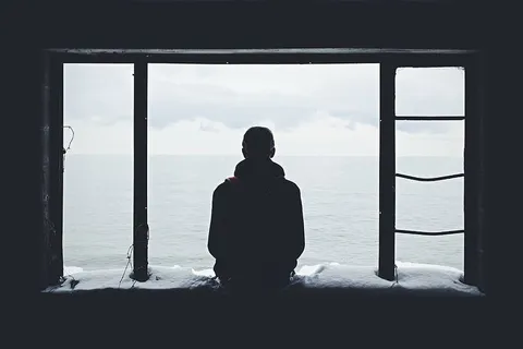 人,海洋,人,海,剪影,水,窗户,皇室形象 人,海洋,人,海,剪影,水,窗户,皇室形象