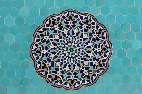 数字、壁纸、绿色、白色、花朵、伊朗、伊斯法罕、清真寺