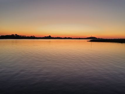 日落，水，傍晚，品牌，倒影，夜空，晚红，五颜六色的日落