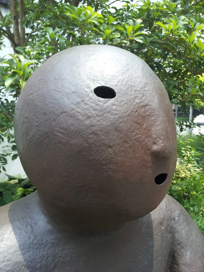 雕塑，铁，艺术品，人物，金属，头，人物，雕像