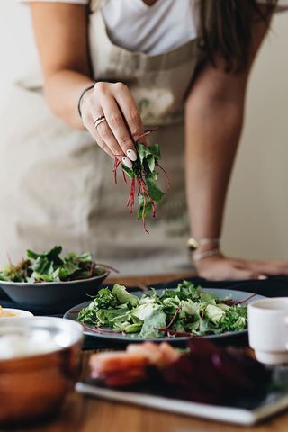 准备美味健康的饭菜