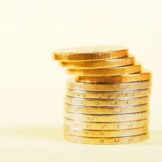 分、特写、特写、硬币、信贷、欧元、金融、金融