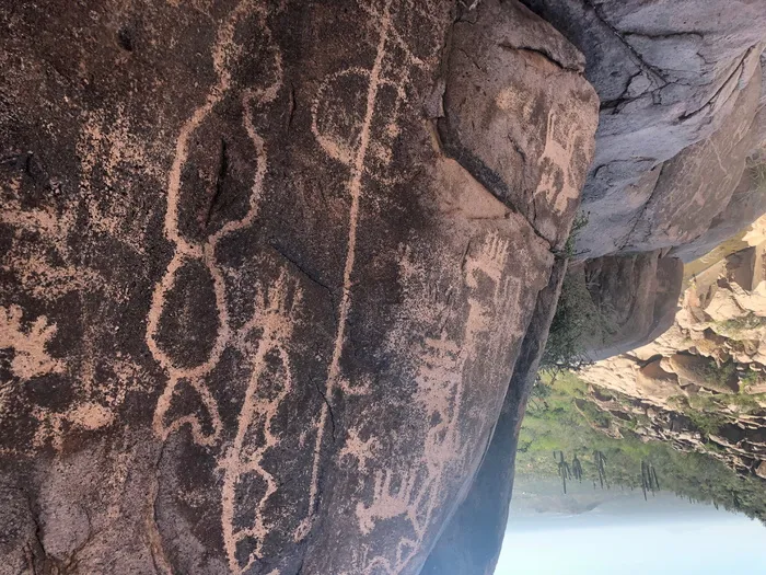 户外、自然、岩石、美国、象形小径、山脉、悬崖、仙人掌