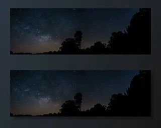 星座，夜晚，银河系，夜晚，户外，轮廓，天空