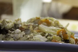 米饭，鱼，厨师，午餐，美味，美食家，吃，食物