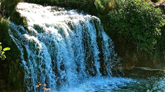 鲁伊德拉泻湖、水、瀑布、河流、湖泊、景观、自然、西班牙 鲁伊德拉泻湖、水、瀑布、河流、湖泊、景观、自然、西班牙