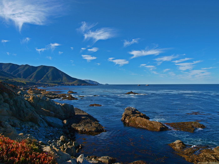 水，天空，旅行，自然，风景，海岸，大海，全景