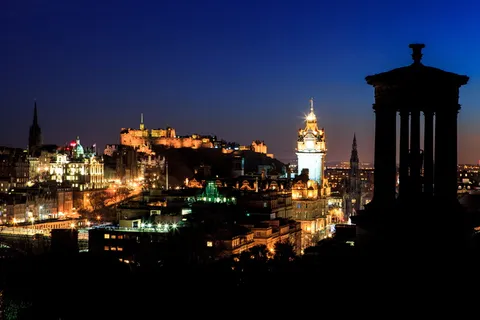 爱丁堡,英国,英国,欧洲,风景,夜晚,建筑,著名的地方 爱丁堡,英国,英国,欧洲,风景,夜晚,建筑,著名的地方