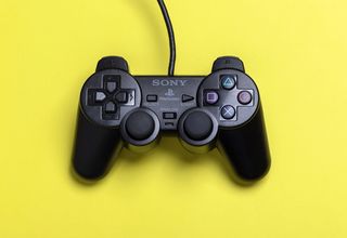 黑色索尼Ps2 Dualshock 2