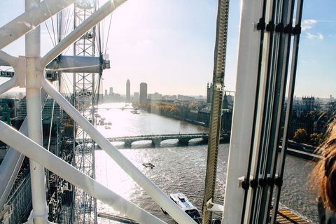 英国，伦敦，英国，伦敦眼，伦敦桥，伦敦景，英国，冬季