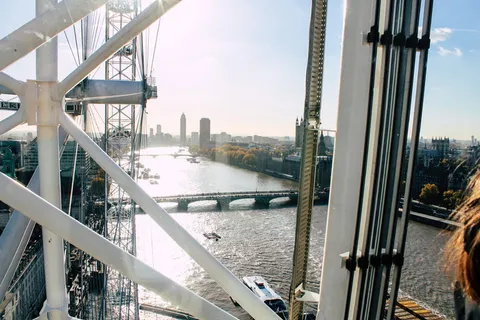 英国，伦敦，英国，伦敦眼，伦敦桥，伦敦景，英国，冬季