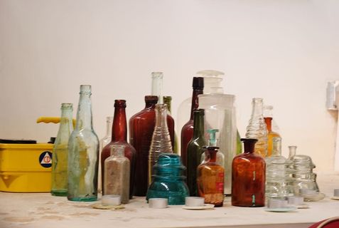 西雅图，美国，瓶子，咖啡馆，瓶子，容器，室内，无人