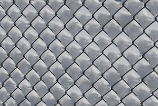 雪，栅栏，链子，链子，吹，雪，栅栏，链子，链子，漂流