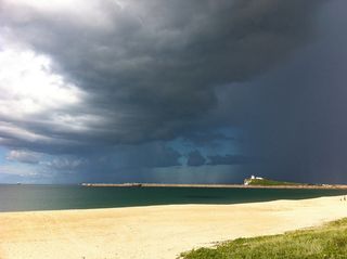 雷雨，风暴，雷雨云，天空，天气，云景，戏剧性，多云