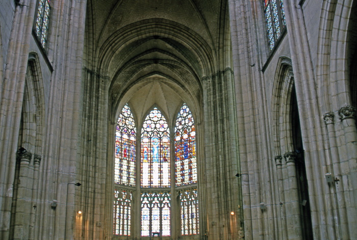 法国、特洛伊、圣乌尔班、教堂、天主教、建筑、礼拜场所、建筑结构