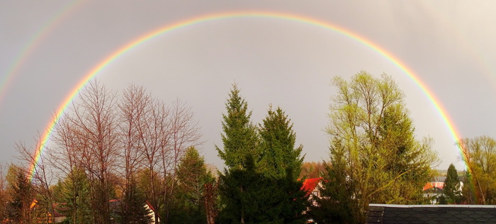 彩虹，自然，全彩虹，自然景观，天空，心情，自然现象，天气