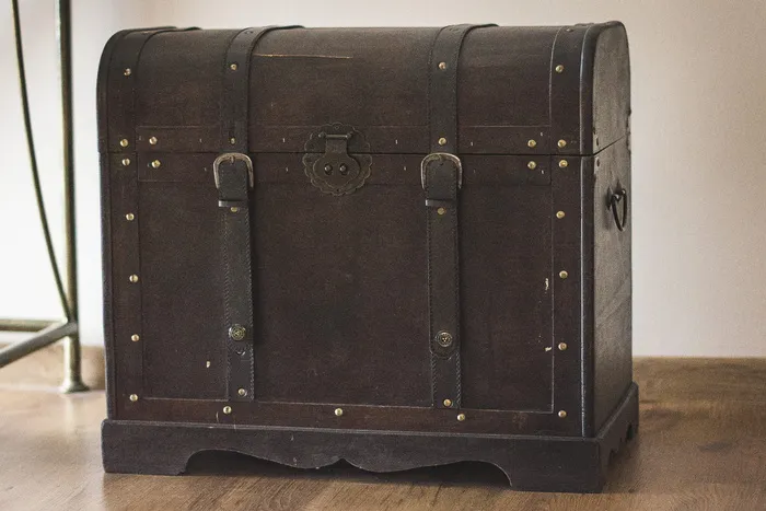 传输，宝藏，海盗，棕色，盒子，棺材，木制，木箱