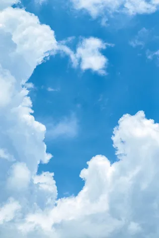 云-天空，天空，自然之美，蓝色，低角度视图，宁静，白色，背景