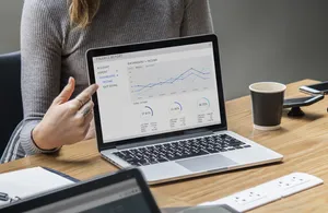 分析、业务、图表、计算机、连接、拷贝空间、公司、数据