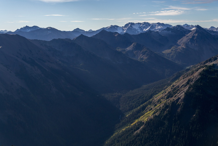 山，高地，小山，山谷，风景，自然，天空，云
